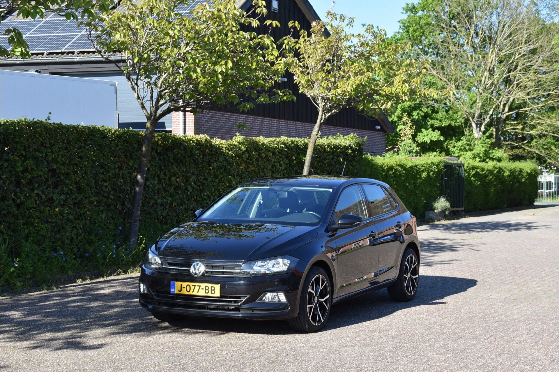 Volkswagen Polo 1.0 TSI DSG automaat navi carplay pdc NAP To, Auto's, Stof, Gebruikt, Met garantie (alle), Adaptive Cruise Control