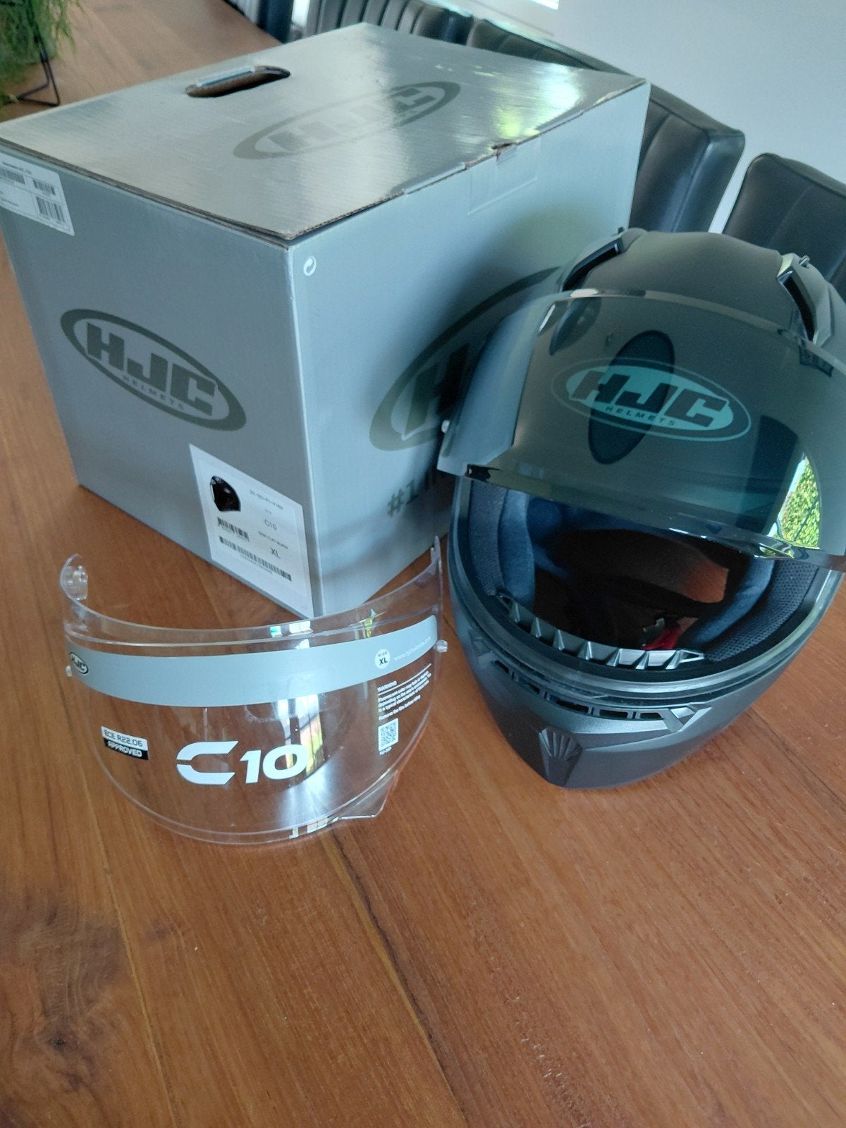 HJC C10 Integraalhelm - Semi Flat Black - Maat XL, Heren, Ophalen of Verzenden, Nieuw zonder kaartje, Integraalhelm