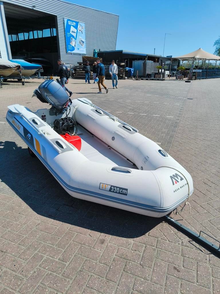 Rubberboot+9.9pk yamaha 4 takt, Ophalen of Verzenden