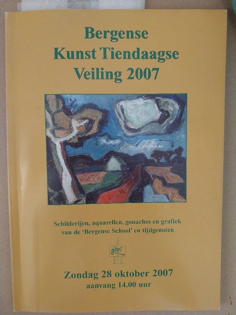 Bergense Kunst Tiendaagse Veiling 2007, Ophalen of Verzenden, 20e eeuw of later, Zo goed als nieuw