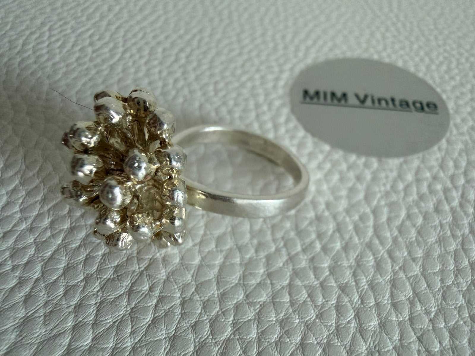 Foto 4 van H132/Zilveren FLORA DANICA ring Denemarken