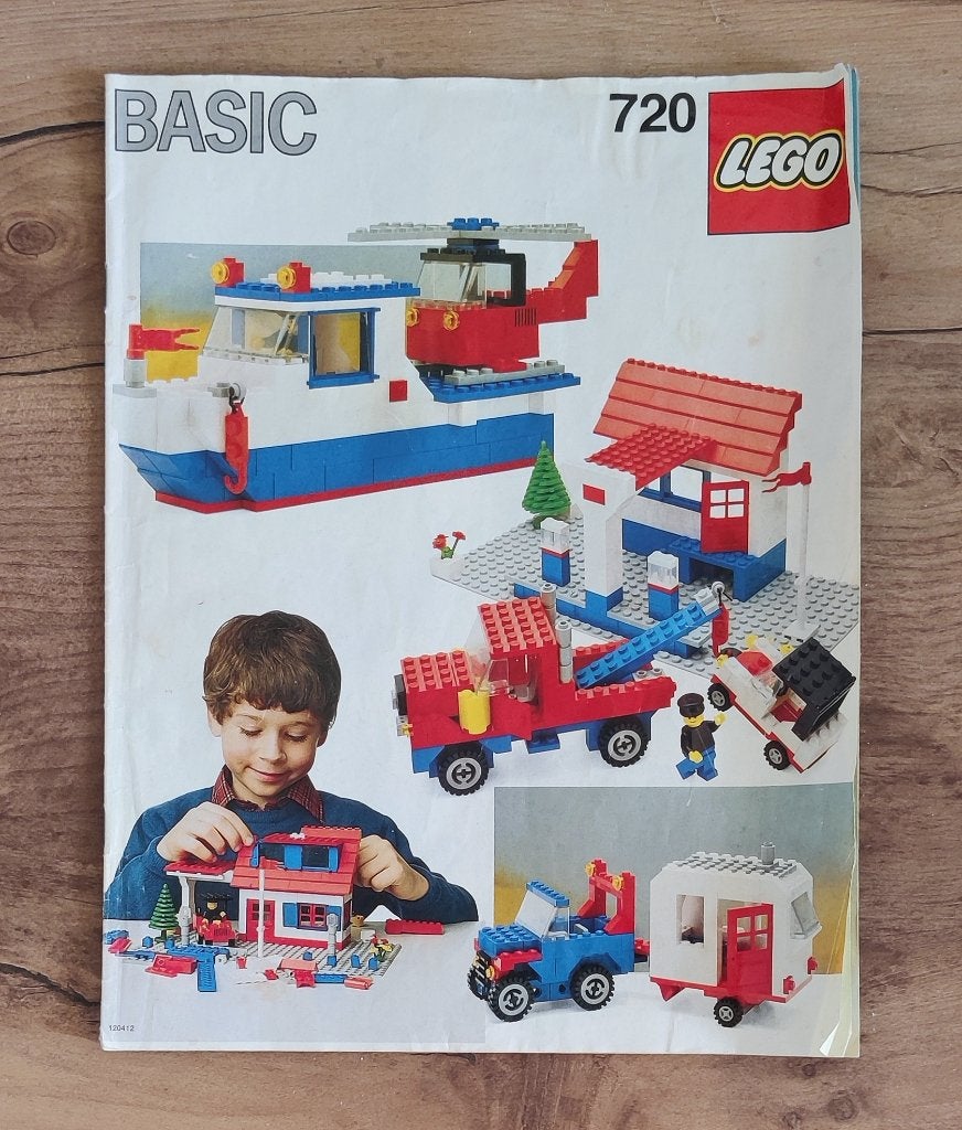 LEGO Bouwbeschrijving / Instruction nr. 720, Gebruikt, Overige thema's, Lego, Overige typen