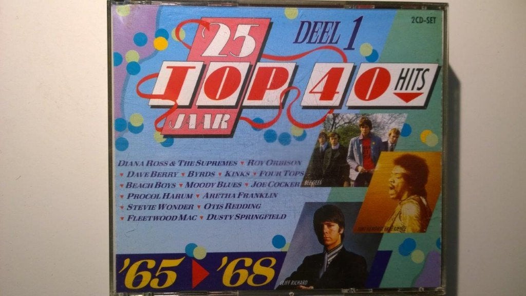 25 Jaar Top 40 Hits Deel 1 1965-1968, Cd's en Dvd's, Cd's | Verzamelalbums, Ophalen of Verzenden, Zo goed als nieuw, Pop, Album