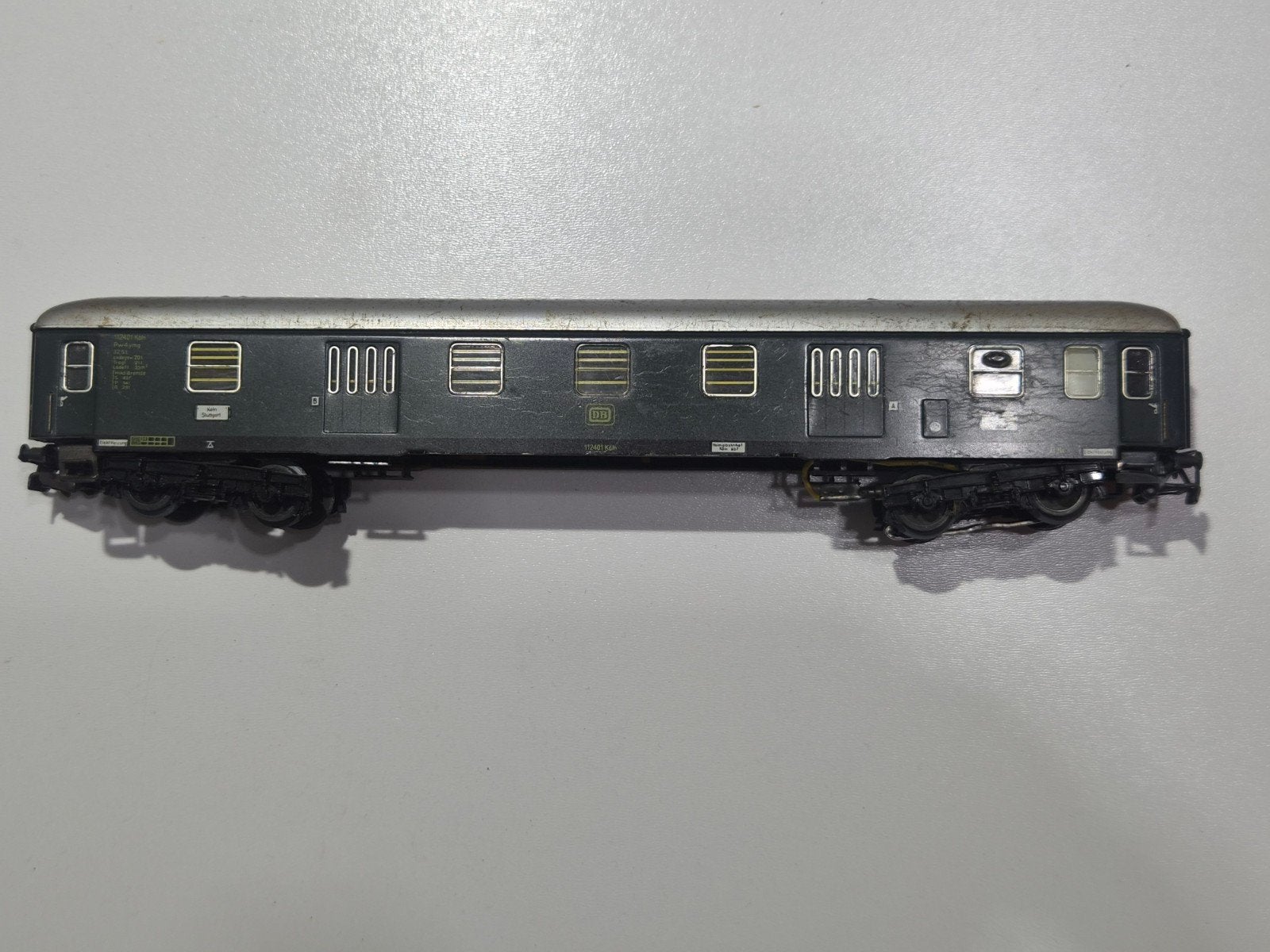 marklin bagage wagon 4044 met sluitlicht, Ophalen of Verzenden, Wisselstroom, Wagon, Märklin