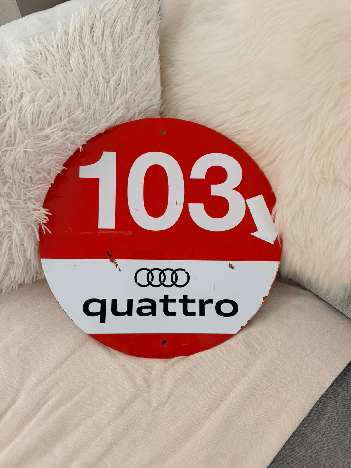 Audi quattro bord, Ophalen of Verzenden, Zo goed als nieuw