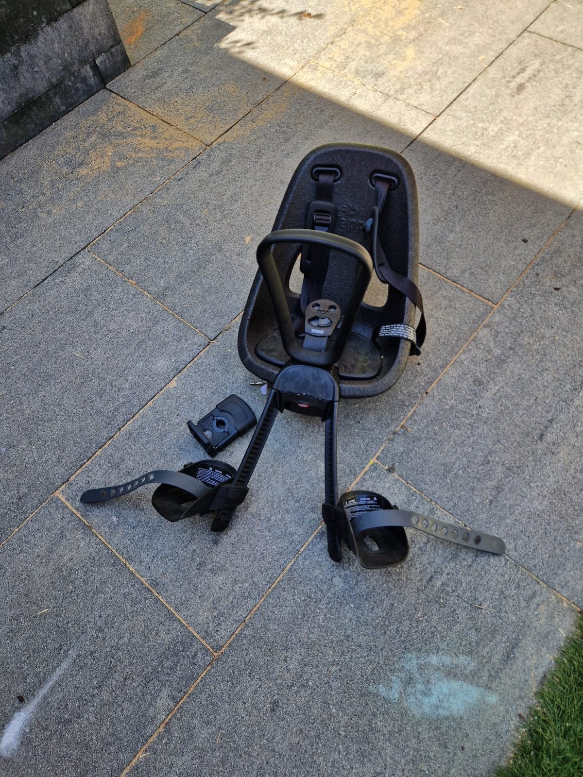 Thule Yepp Nexxt Mini, Ophalen, Voetsteuntjes, 0 t/m 18 kg, Voorzitje