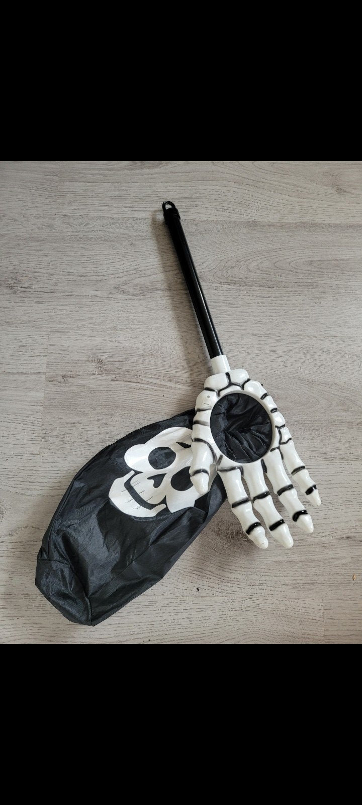 Halloween Snoepjes Mandje - Skelet Hand, Ophalen of Verzenden, Zo goed als nieuw, Halloween of Griezel