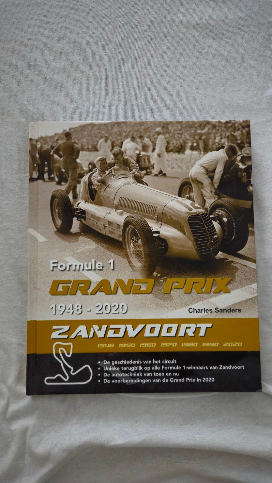 F1 boek Zandvoort, Ophalen of Verzenden