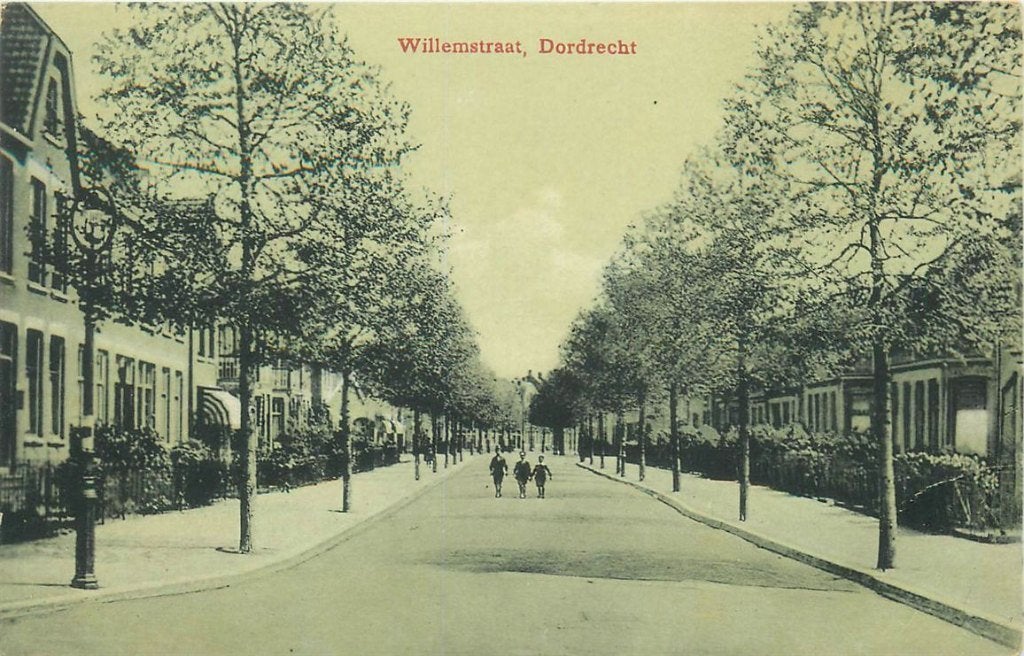 702-006-037 Dordrecht Willemstraat, Verzenden, Voor 1920, Zuid-Holland
