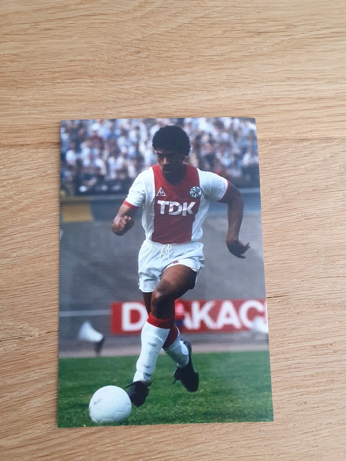 Frank Rijkaard Ajax, Verzamelen, Sportartikelen en Voetbal, Ophalen of Verzenden, Zo goed als nieuw, Ajax, Poster, Plaatje of Sticker