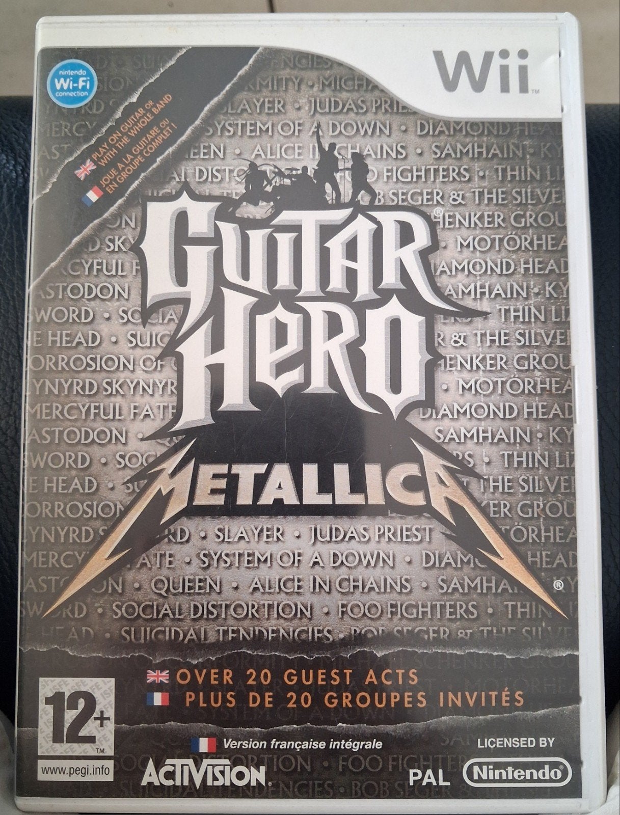 Guitar Hero Metallica Wii, Spelcomputers en Games, Muziek, Gebruikt, 1 speler, Ophalen of Verzenden