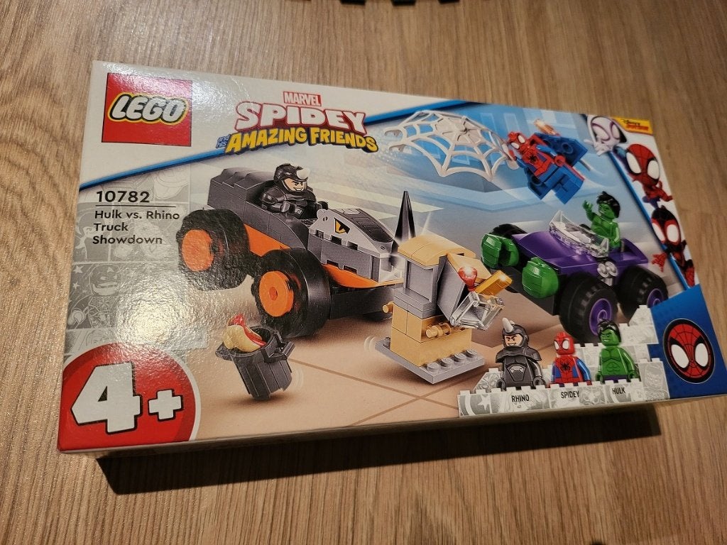 LEGO Marvel 10782 Hulk vs Rhino Truck Showdown [NIEUW], Marvel, Nieuw, Ophalen of Verzenden, Complete set