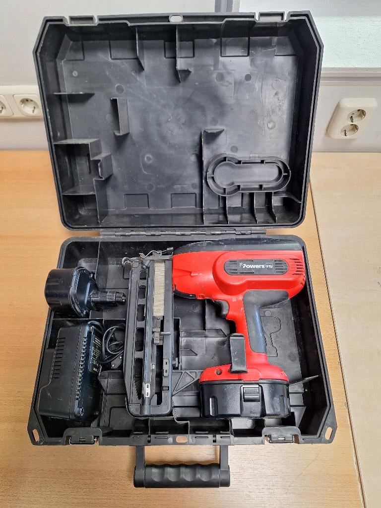 Powers (DeWalt) F16 tacker accu, Doe-het-zelf en Verbouw, Ophalen of Verzenden, Gebruikt