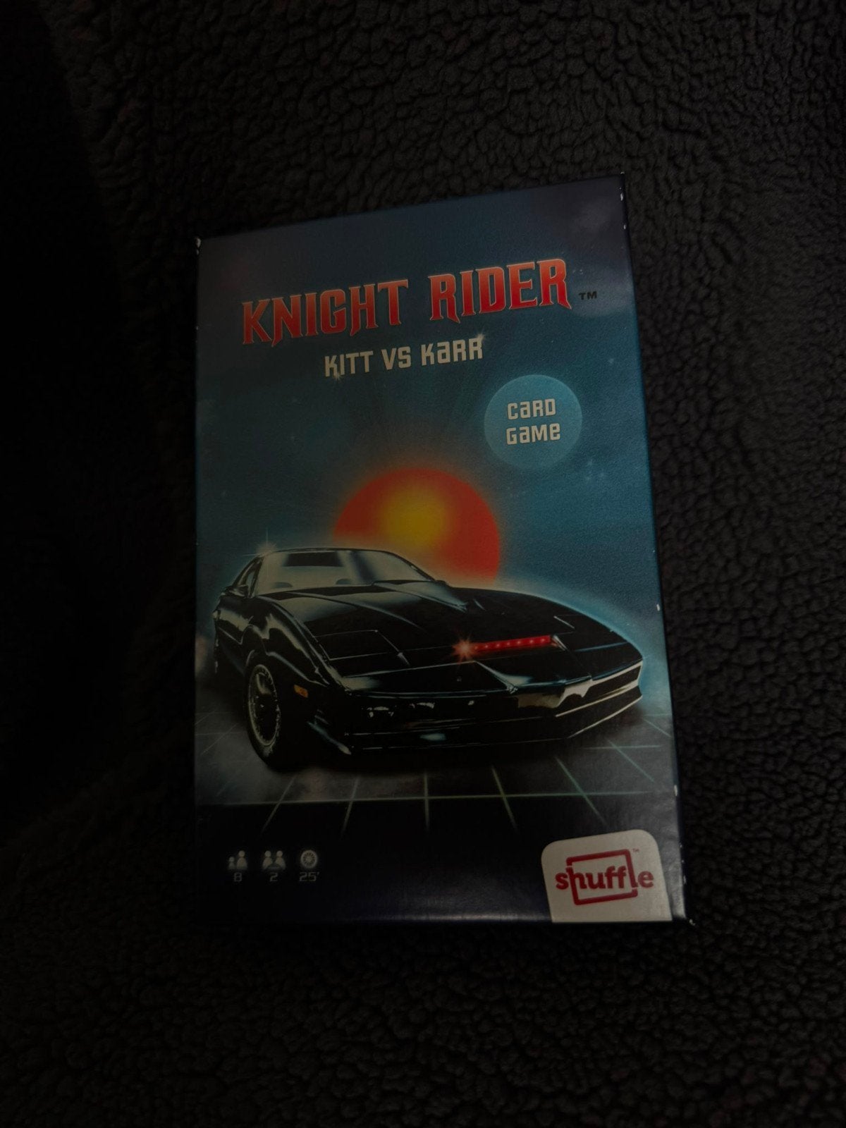 Knight Rider KITT vs KARR Card Game - Shuffle, Een of twee spelers, Ophalen of Verzenden, Zo goed als nieuw, Shuffle