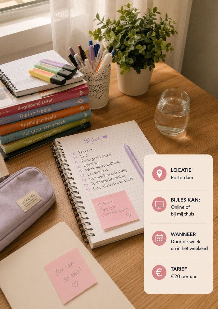 Bijles voor basisschoolleerlingen - groep 1 t/m 8, Diensten en Vakmensen, Bijles, Privé-les en Taalles, Bijles