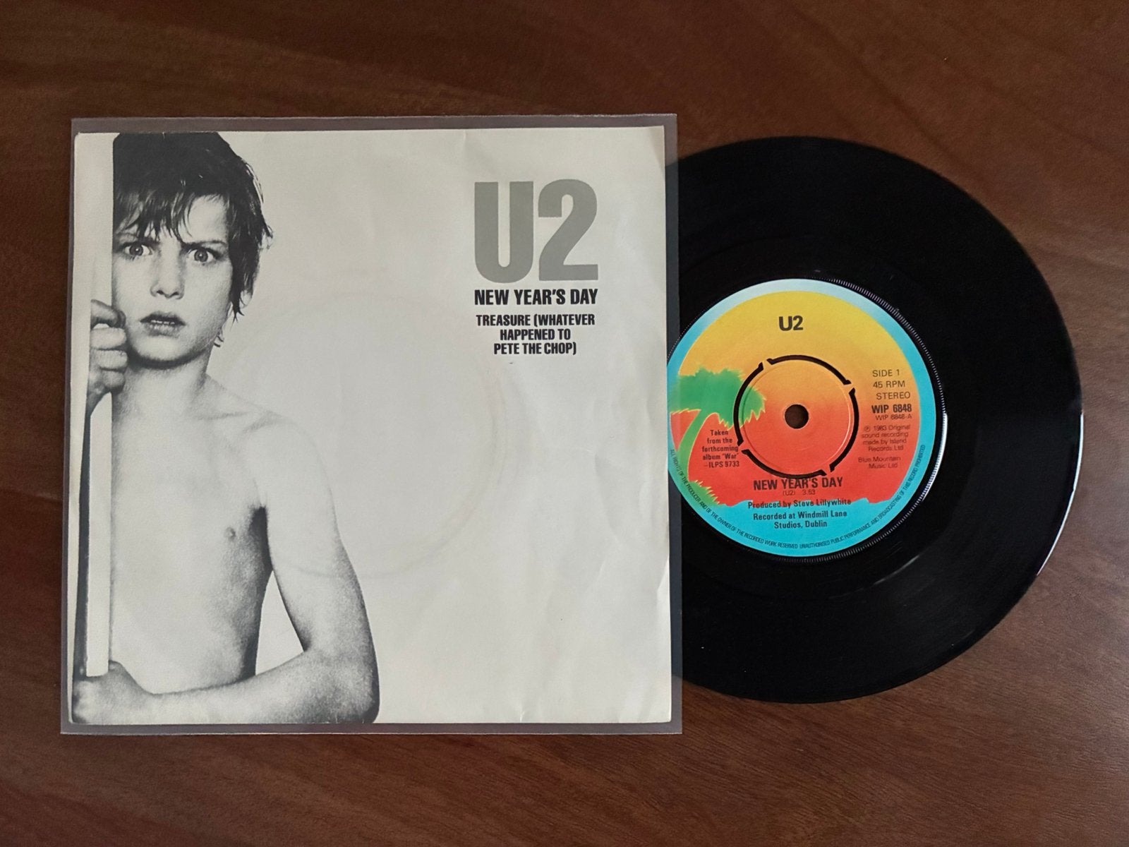 U2 - New year’s day, Ophalen of Verzenden, Zo goed als nieuw, Pop