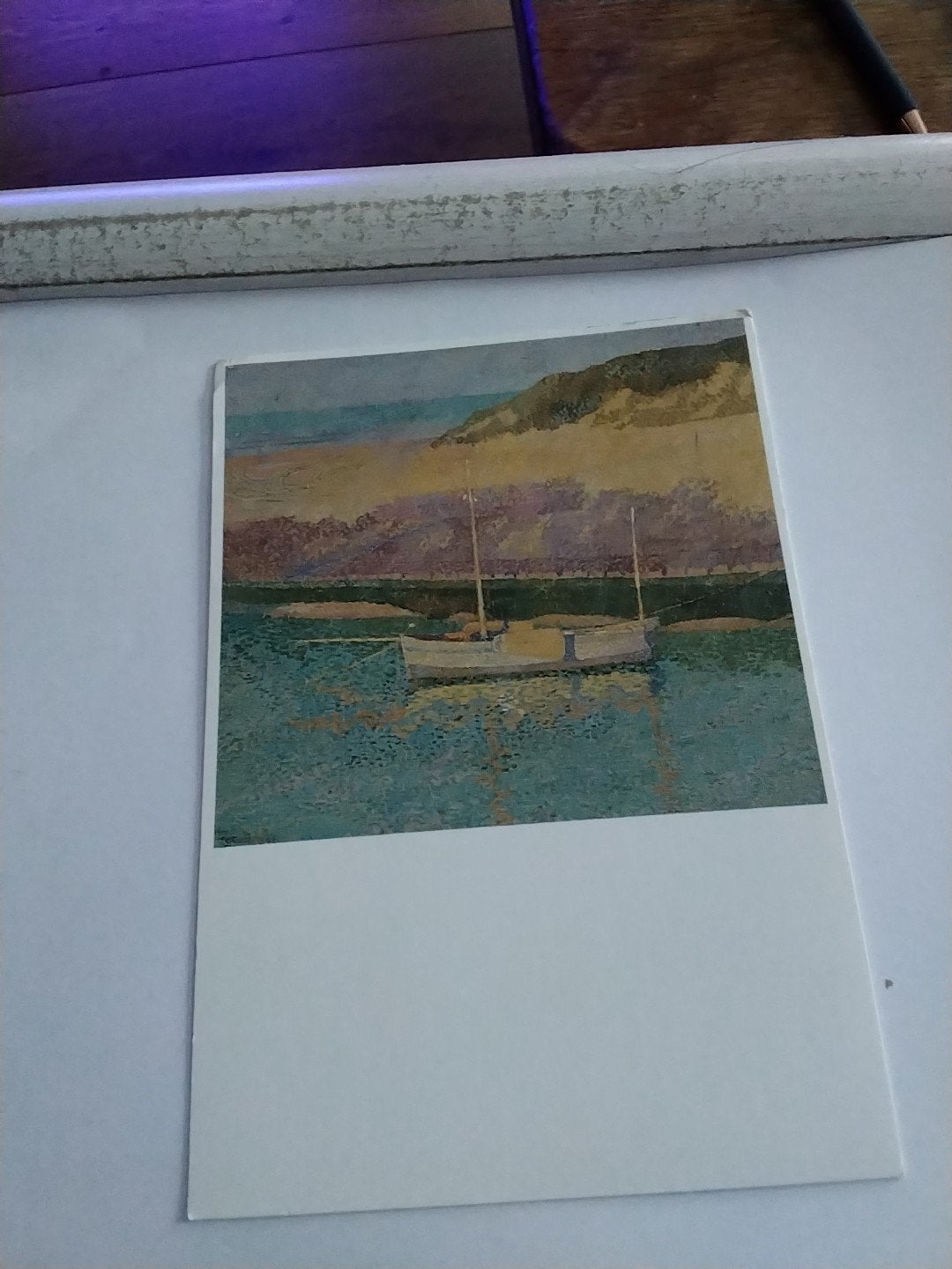 Ansichtkaart Jan Toorop - De sluizen bij Katwijk, 1898, Ophalen of Verzenden