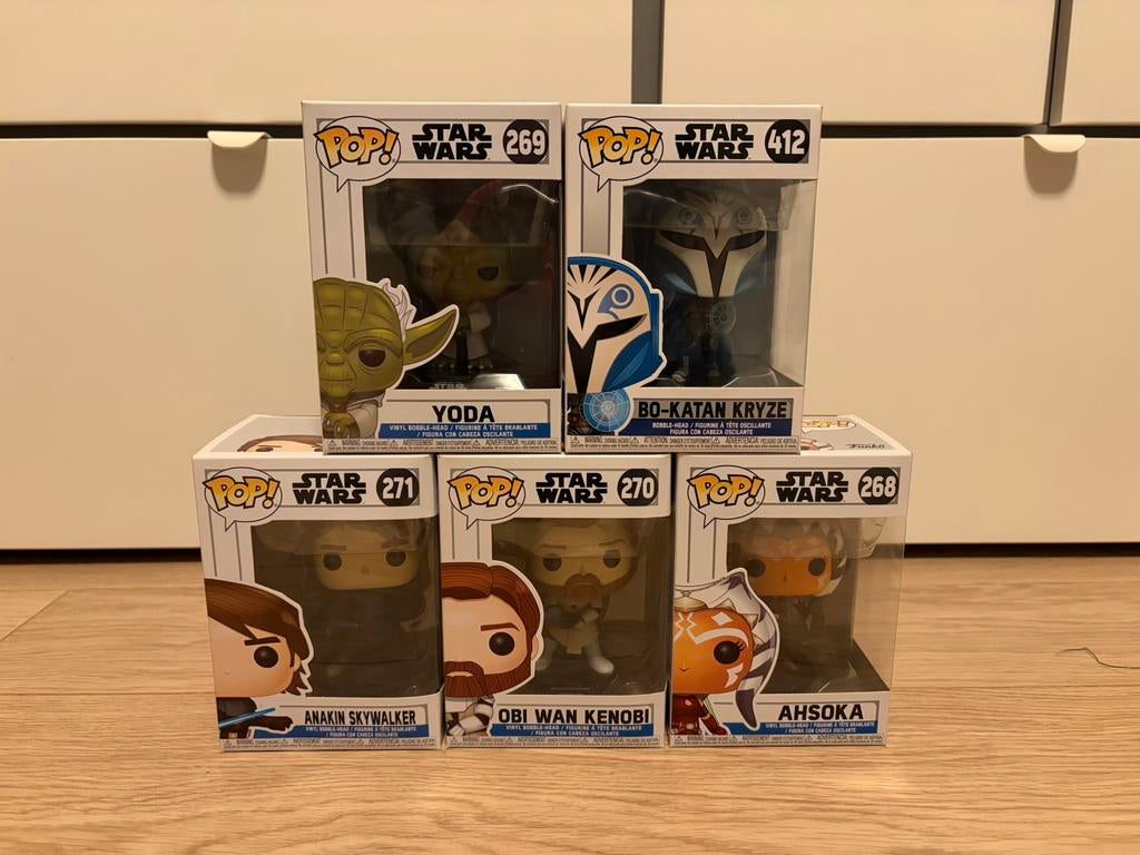 Funko pop: Star wars the clone wars, Ophalen of Verzenden, Zo goed als nieuw