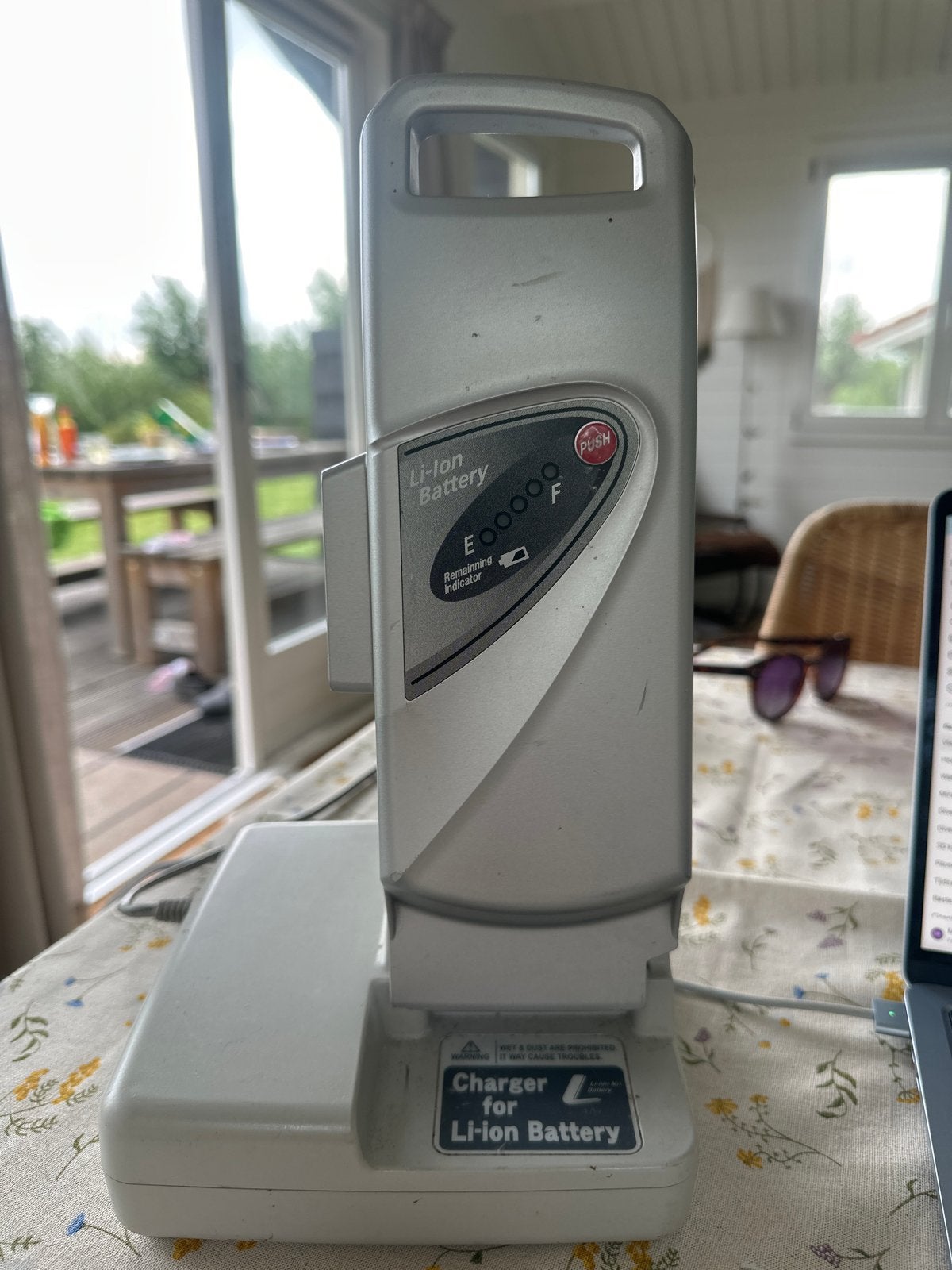 Flyer Li-ion Batterij NKY314B2 12Ah met Lader, laadt niet!, Ophalen, Gebruikt