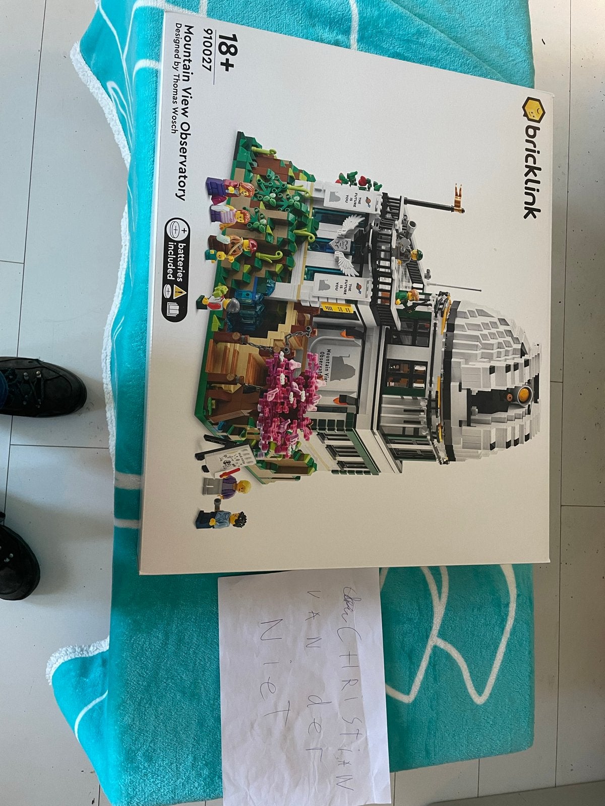Lego 910027 Mountain View Observatory Bricklink Designer, Overige thema's, Lego, Nieuw, Ophalen of Verzenden
