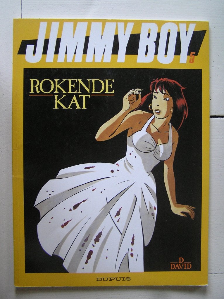 Jimmy Boy. 5. Rokende kat, Eén stripboek, Ophalen of Verzenden, Zo goed als nieuw