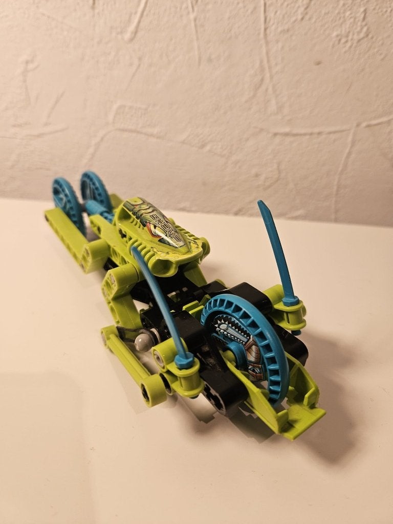 Lego Technic 8509 Roboriders Swamp, Gebruikt, Lego, Ophalen of Verzenden, Complete set