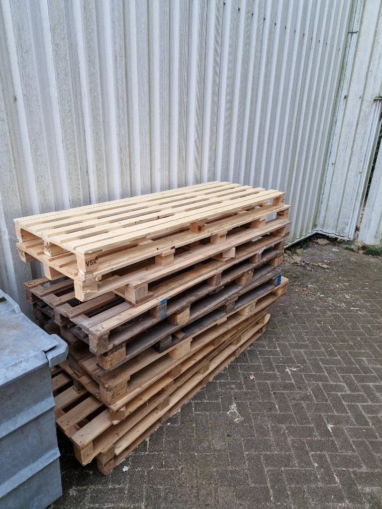 pallets long model gratis af te halen per 10 stuks, Ophalen, Zo goed als nieuw, 50 mm of meer, Pallet