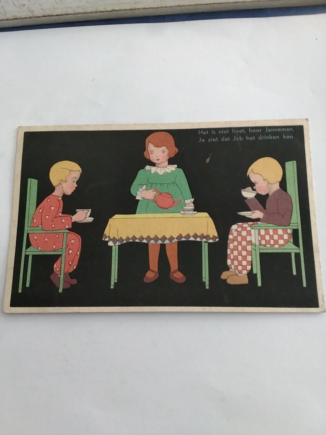 Het is niet heet hoor Janneman. /  1938, Ophalen of Verzenden, 1920 tot 1940