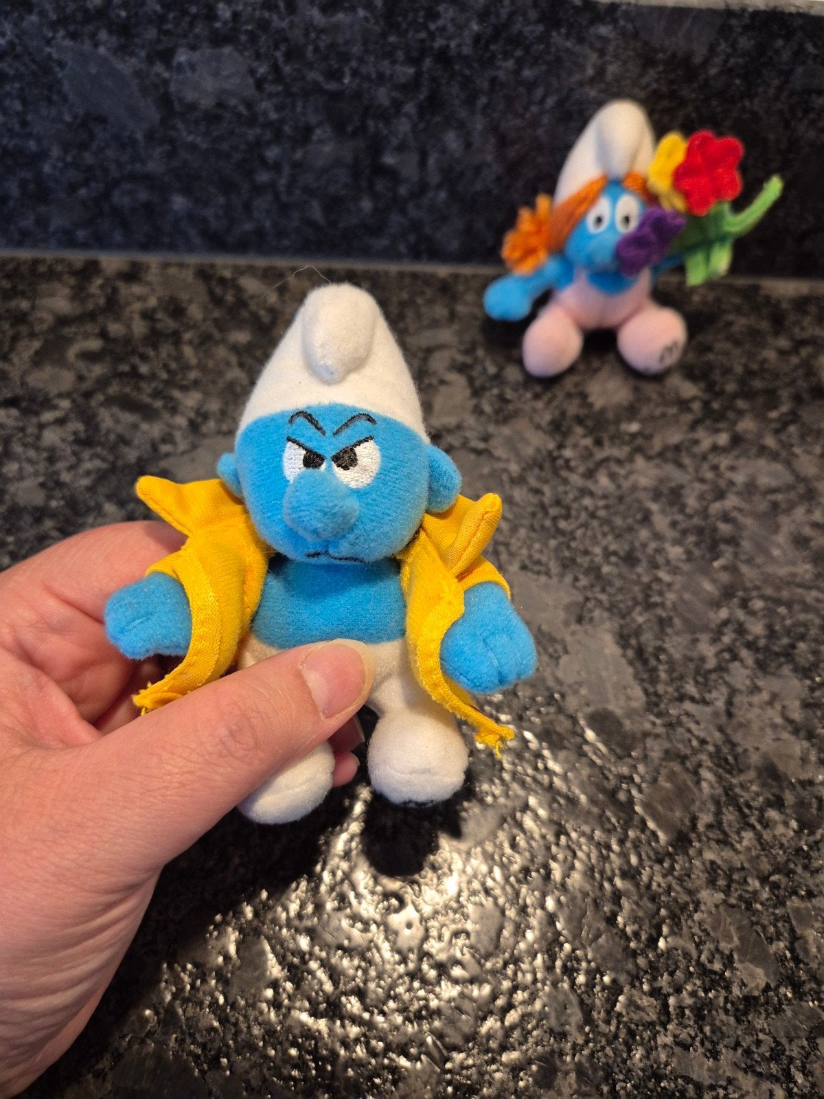 McDonalds - Smurfjes sleutelhanger en magneetje, Ophalen of Verzenden