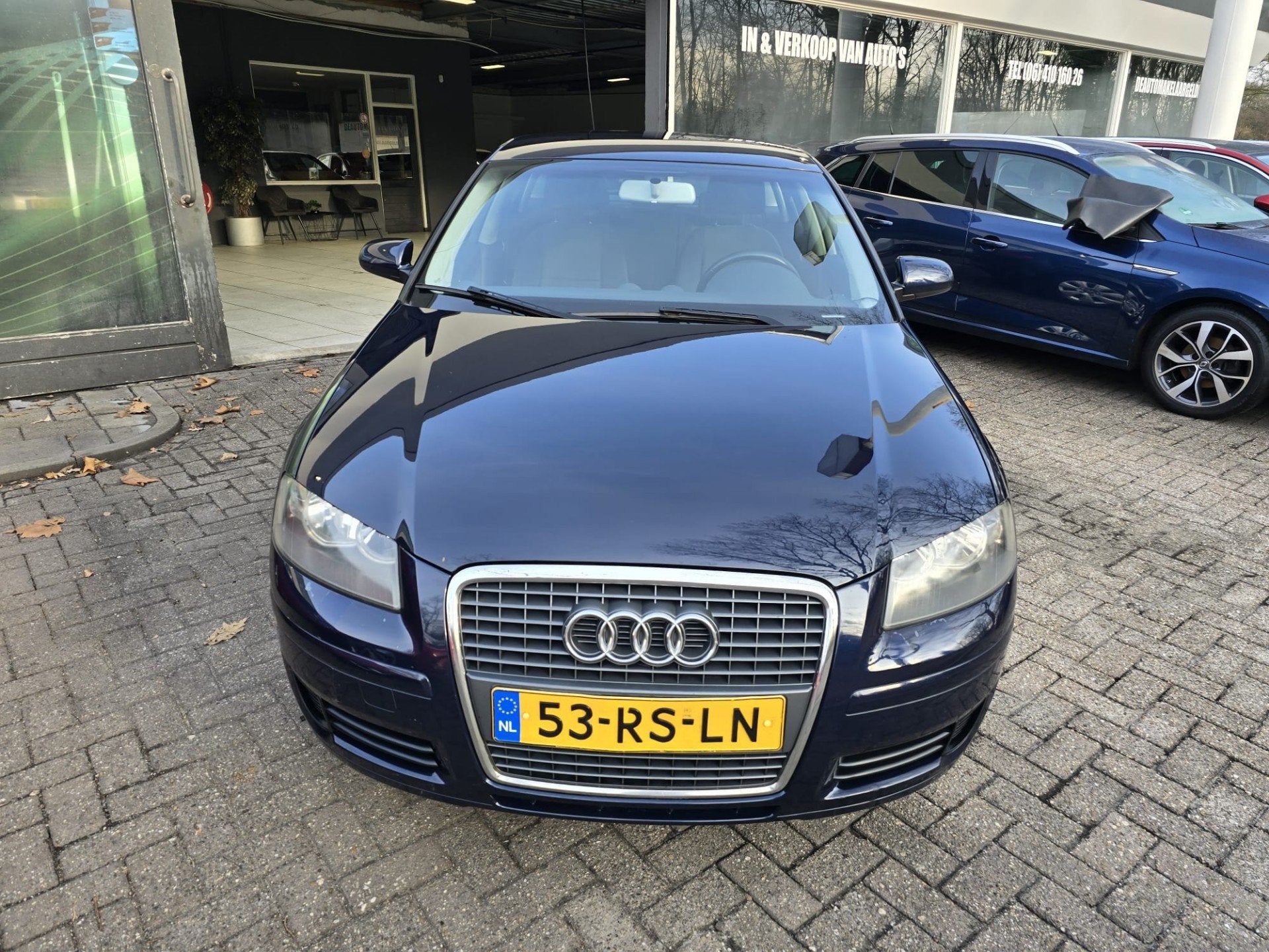 Audi A3 Sportback 1.6 FSI Attraction | NIEUWE APK | AIRCO |, Voorwielaandrijving, Gebruikt, 4 cilinders, Blauw