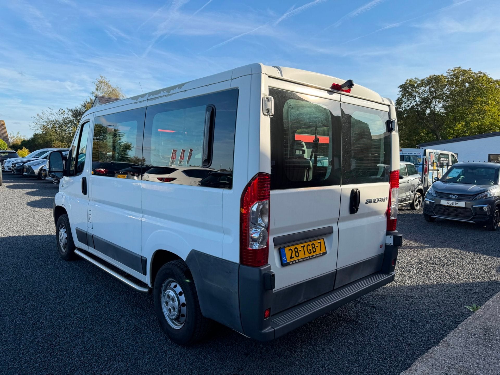 Fiat Ducato Combinato 30 2.0 MultiJet KH1 Actual, Auto's, Euro 5, 8 stoelen, Wit, Bedrijf