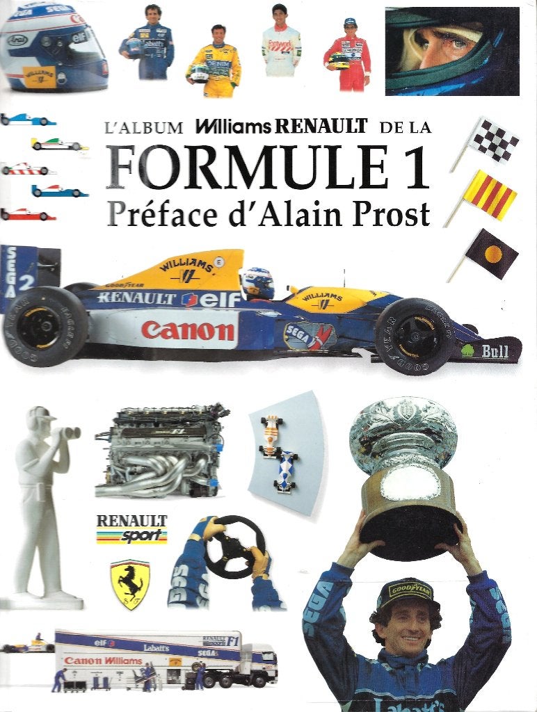 BOEK FORMULE 1 ALAIN PROST WILLIAMS RENAULT, Boeken, Auto's | Boeken, Ophalen of Verzenden, Nieuw, Renault