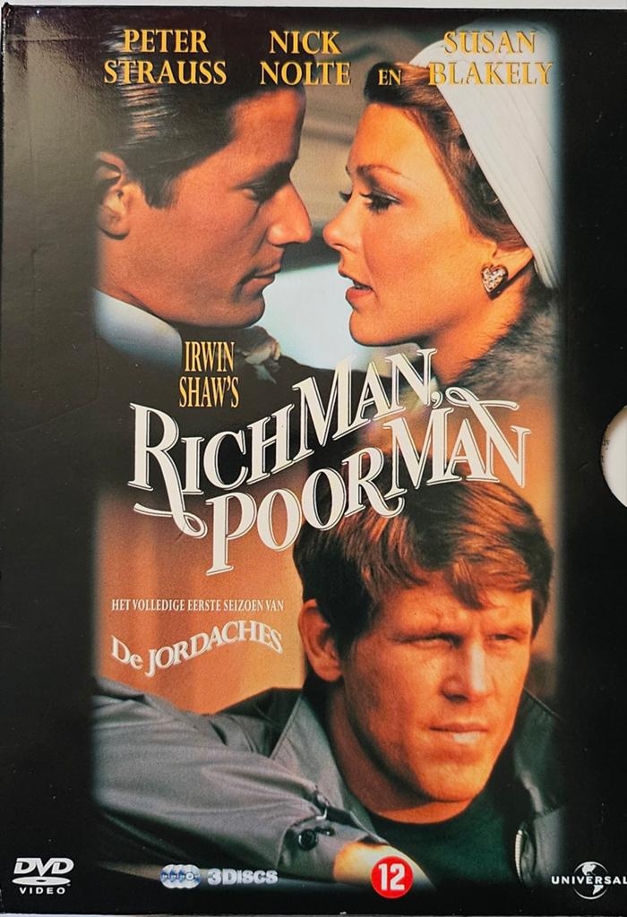 De jordaches - Rich Man, Poor Man (1976)
3 DVD's, Vanaf 12 jaar, Ophalen of Verzenden, Gebruikt, Boxset