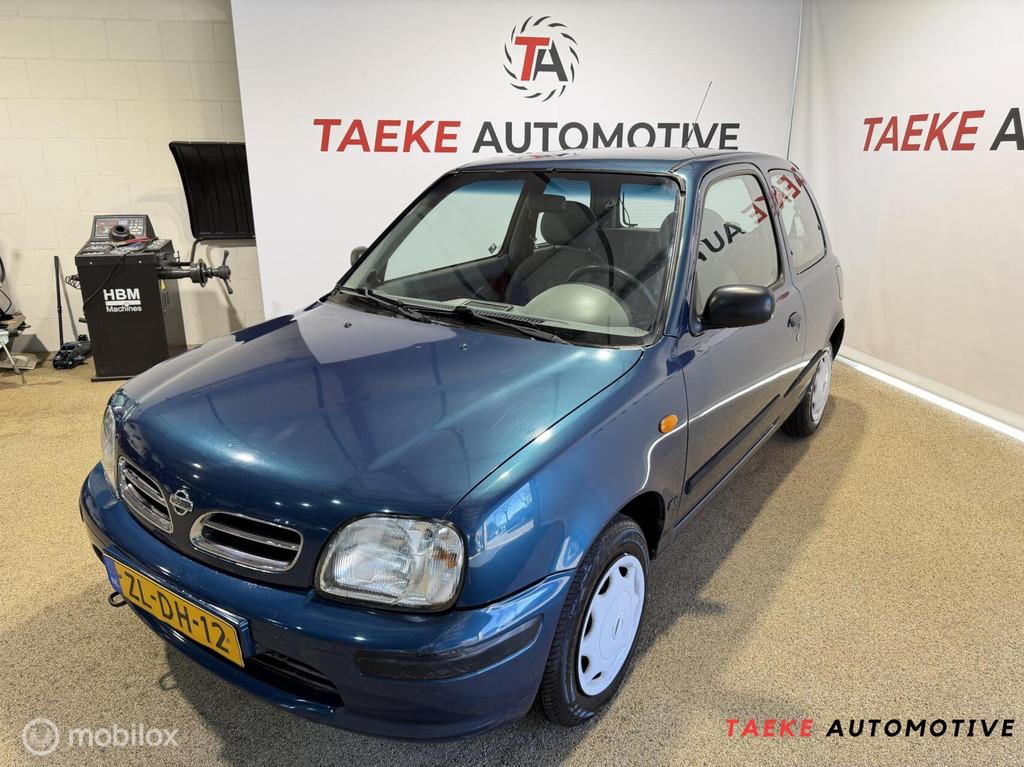Nissan Micra 1.0 GX N-CVT Automaat/Apk/NAP, Auto's, Stof, 4 cilinders, Blauw, 450 kg