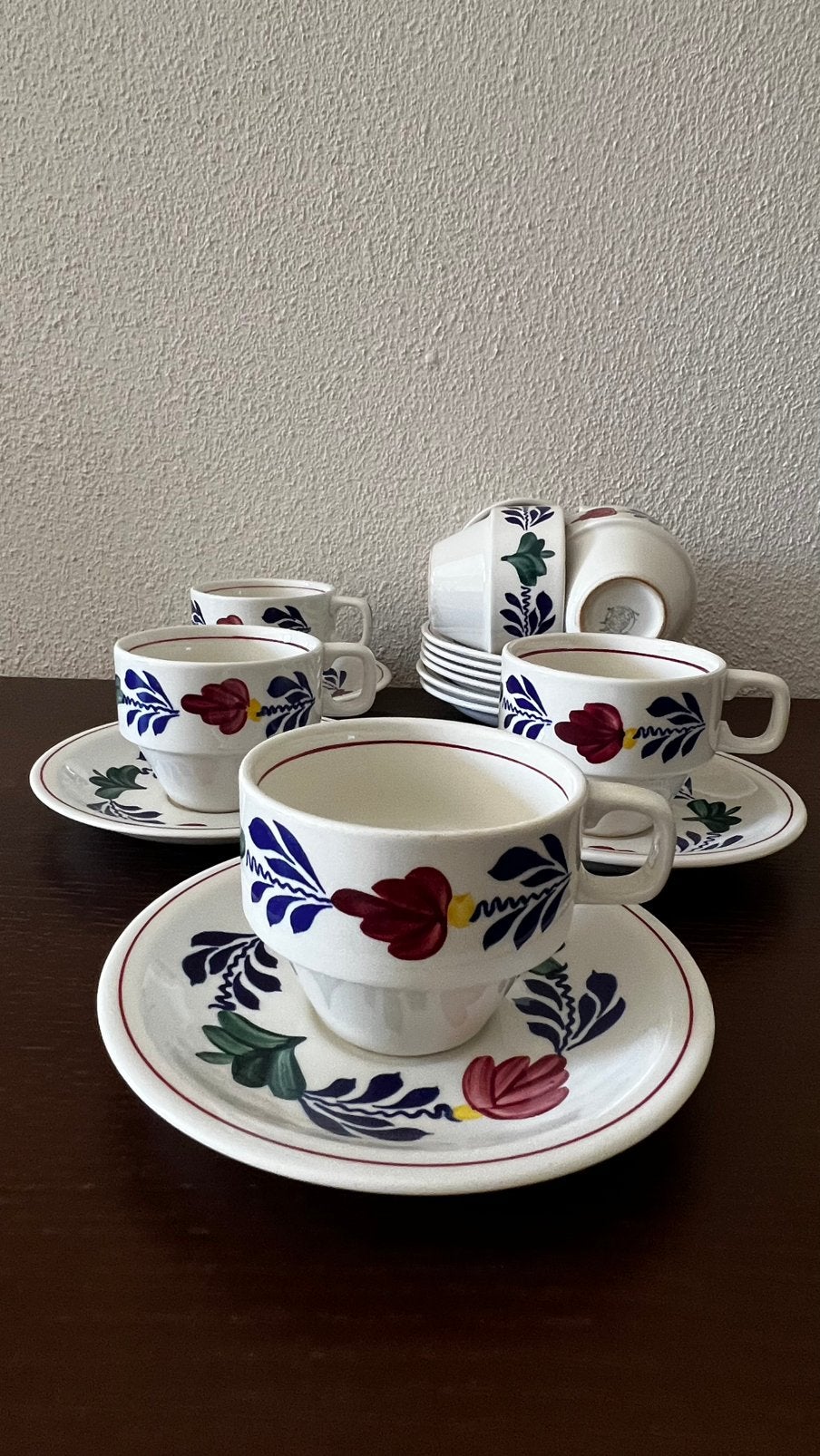 Boerenbont servies origineel, Antiek en Kunst, Ophalen