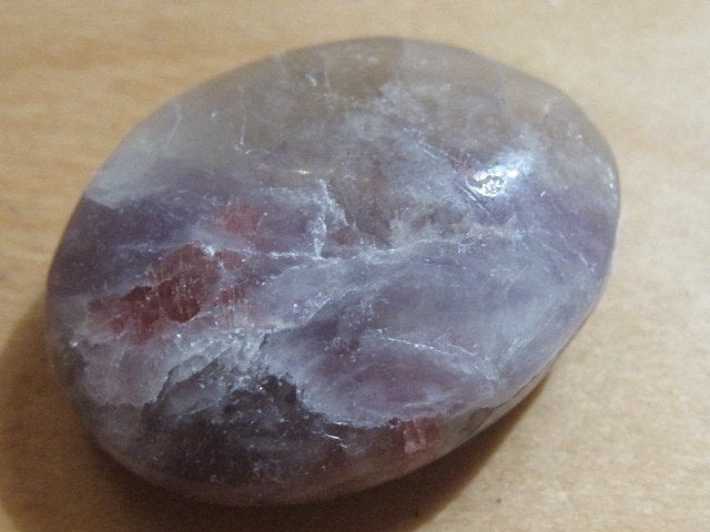 ma. amulet edelsteen PEGMATIET MET RUBELLIET (3), Verzenden, Nieuw, Overige typen