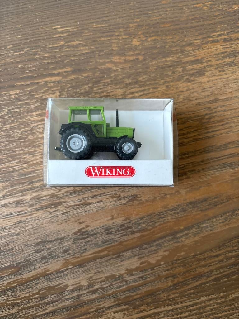 Wiking Deutz Fahr-Schlepper 1:87, Ophalen of Verzenden, Zo goed als nieuw, Hijskraan, Tractor of Landbouw, Wiking