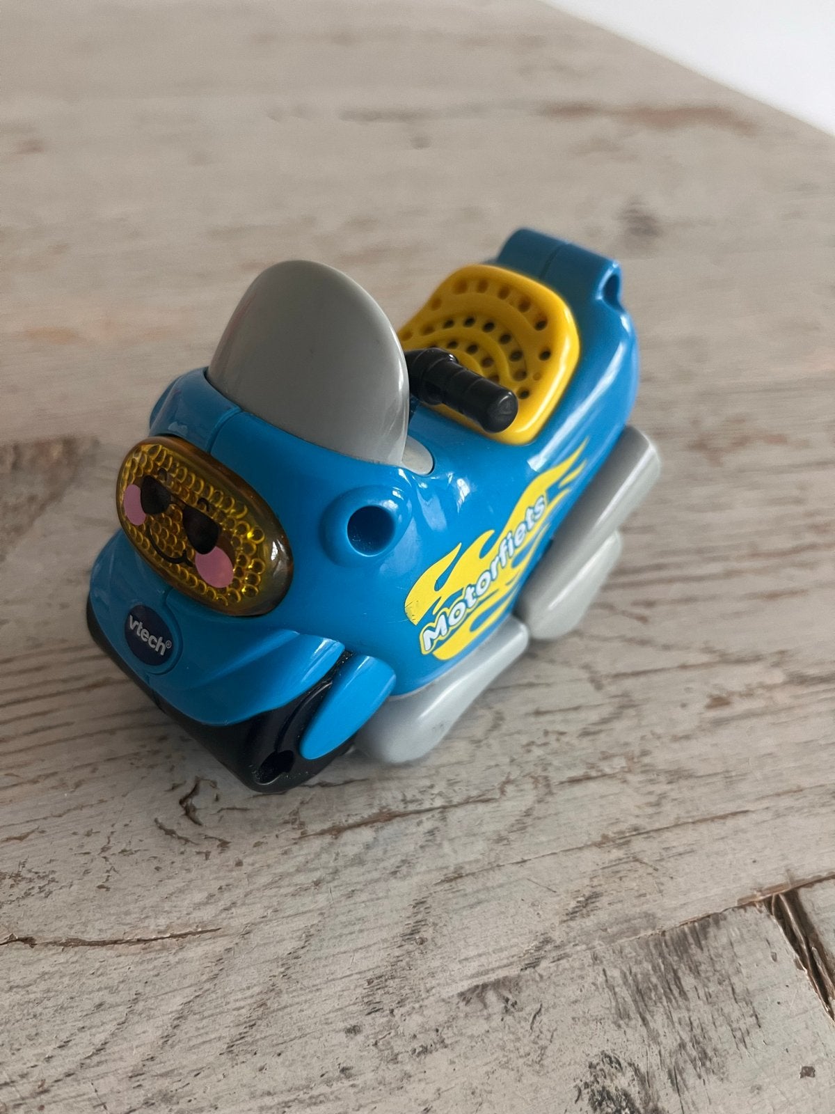 VTech Toet Toet Auto's Mike Motorfiets, Ophalen of Verzenden, Gebruikt, 2 tot 4 jaar