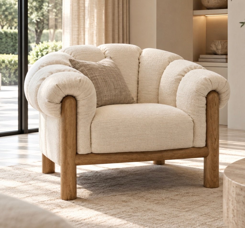 Nieuw Lounge fauteuil van Riviera Maison twv € 1000,00!!, Huis en Inrichting, Ophalen, Nieuw, 75 tot 100 cm, 50 tot 75 cm