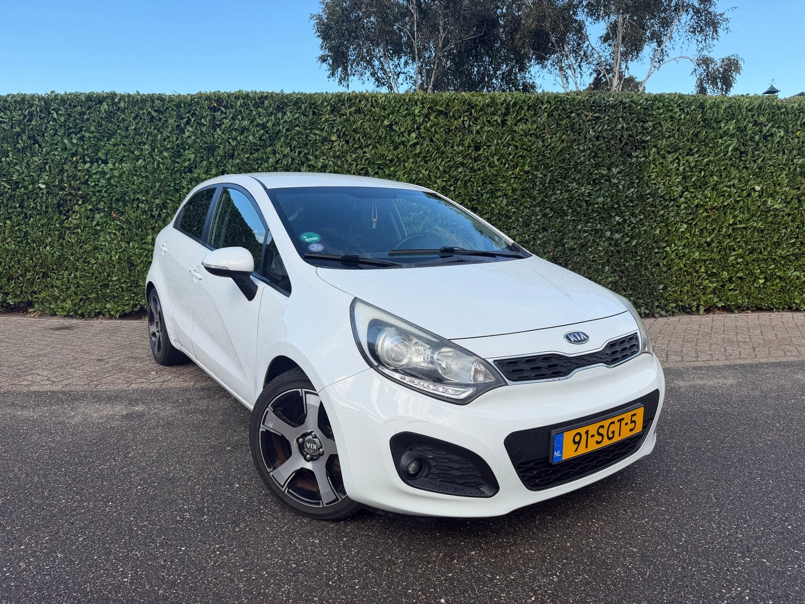 Kia Rio 1.2 I 5DRS / Airco / Cruise Control, Auto's, 450 kg, 4 cilinders, Origineel Nederlands, Bedrijf