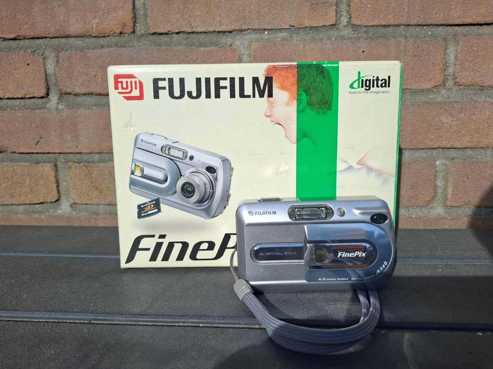Fujifilm finepix a340 digitale fotocamera, Ophalen of Verzenden