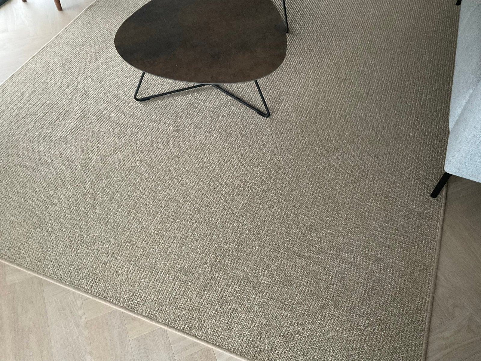 Sisal Vloerkleed 230x330 cm - Natuurlijk en Duurzaam, Huis en Inrichting, Stoffering | Tapijten en Kleden, Gebruikt, Beige, Ophalen of Verzenden