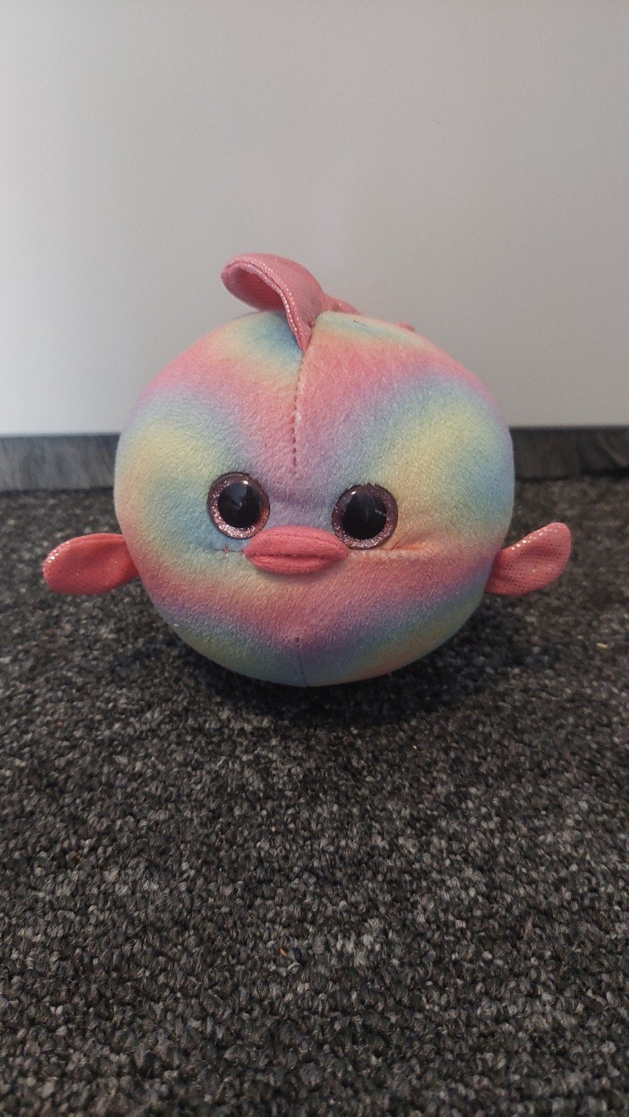 Vis knuffel, Ophalen of Verzenden, Zo goed als nieuw, Overige typen, Klein (minder dan 20 cm)