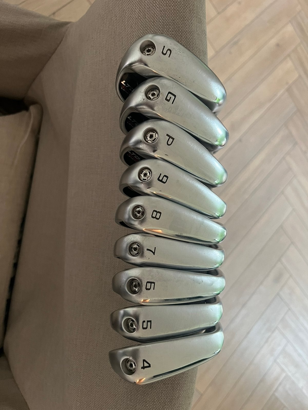 IJzerset Cobra King LTDx one length 4 t/m 9 + PW, GW en SW, Ophalen of Verzenden, Zo goed als nieuw, Set, Overige merken