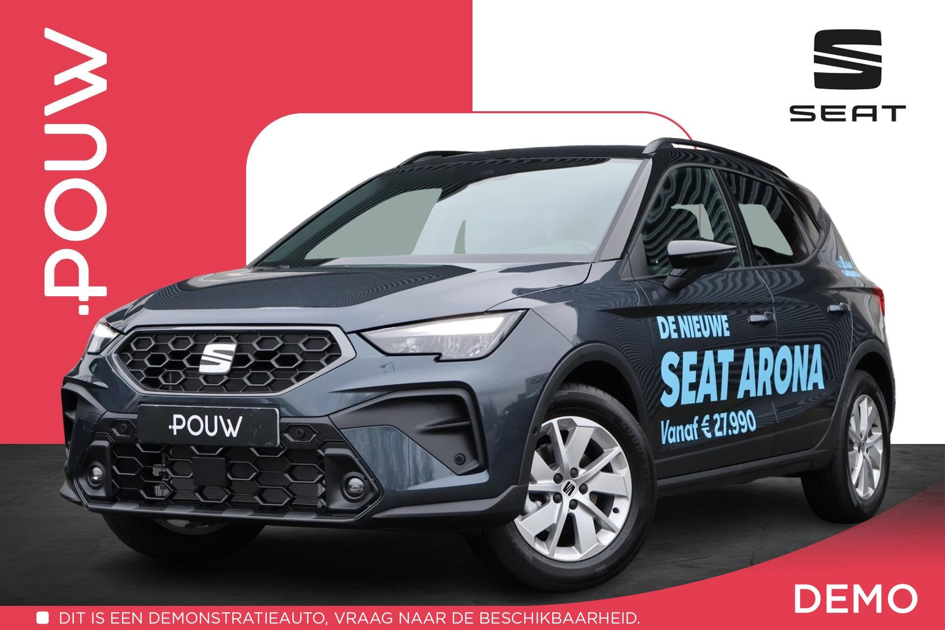 SEAT Arona 1.0 EcoTSI 115pk DSG Style Business Connect | Nav, Auto's, Origineel Nederlands, Bedrijf, 3 cilinders, 1100 kg