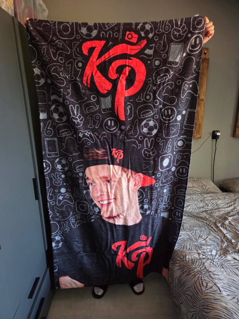 KnolPower Strandlaken - KP Handdoek, Ophalen of Verzenden, Gebruikt, Meerkleurig, Textiel