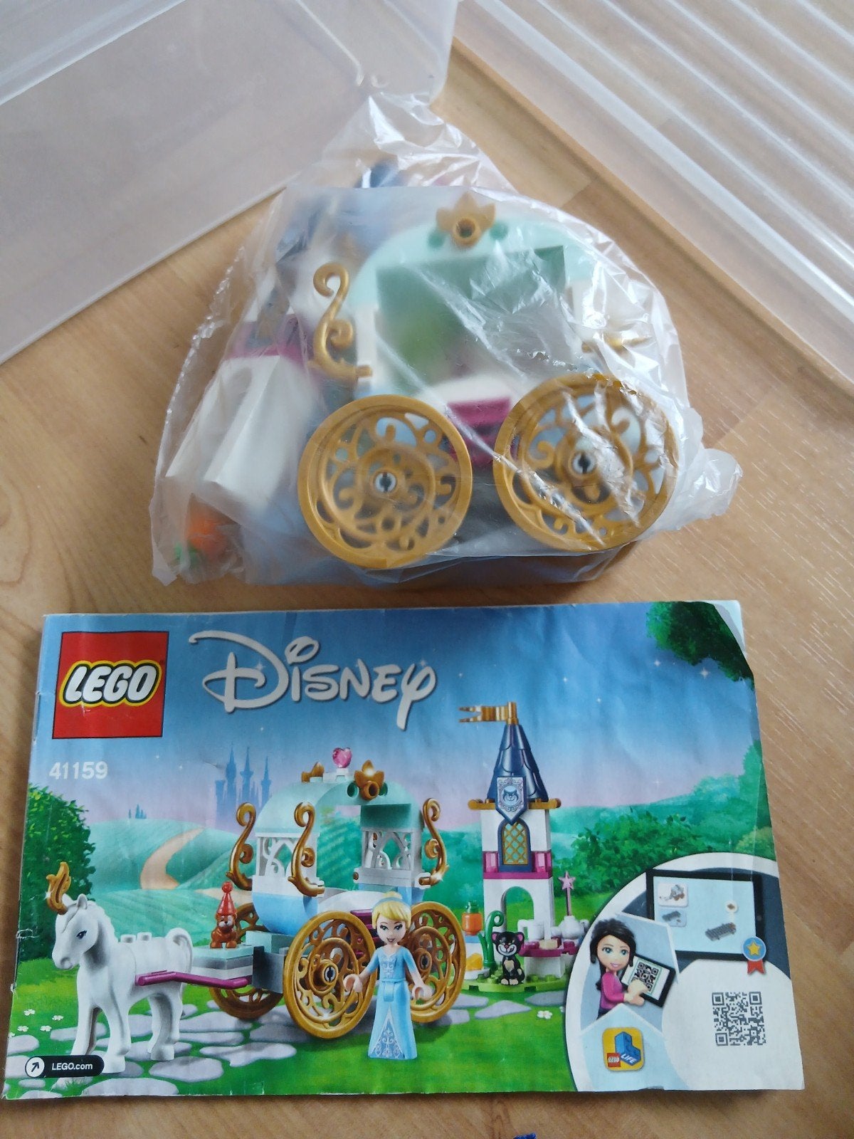 LEGO Disney Elsa's Magische IJskoets (41159) compleet, Ophalen, Zo goed als nieuw, Overige merken