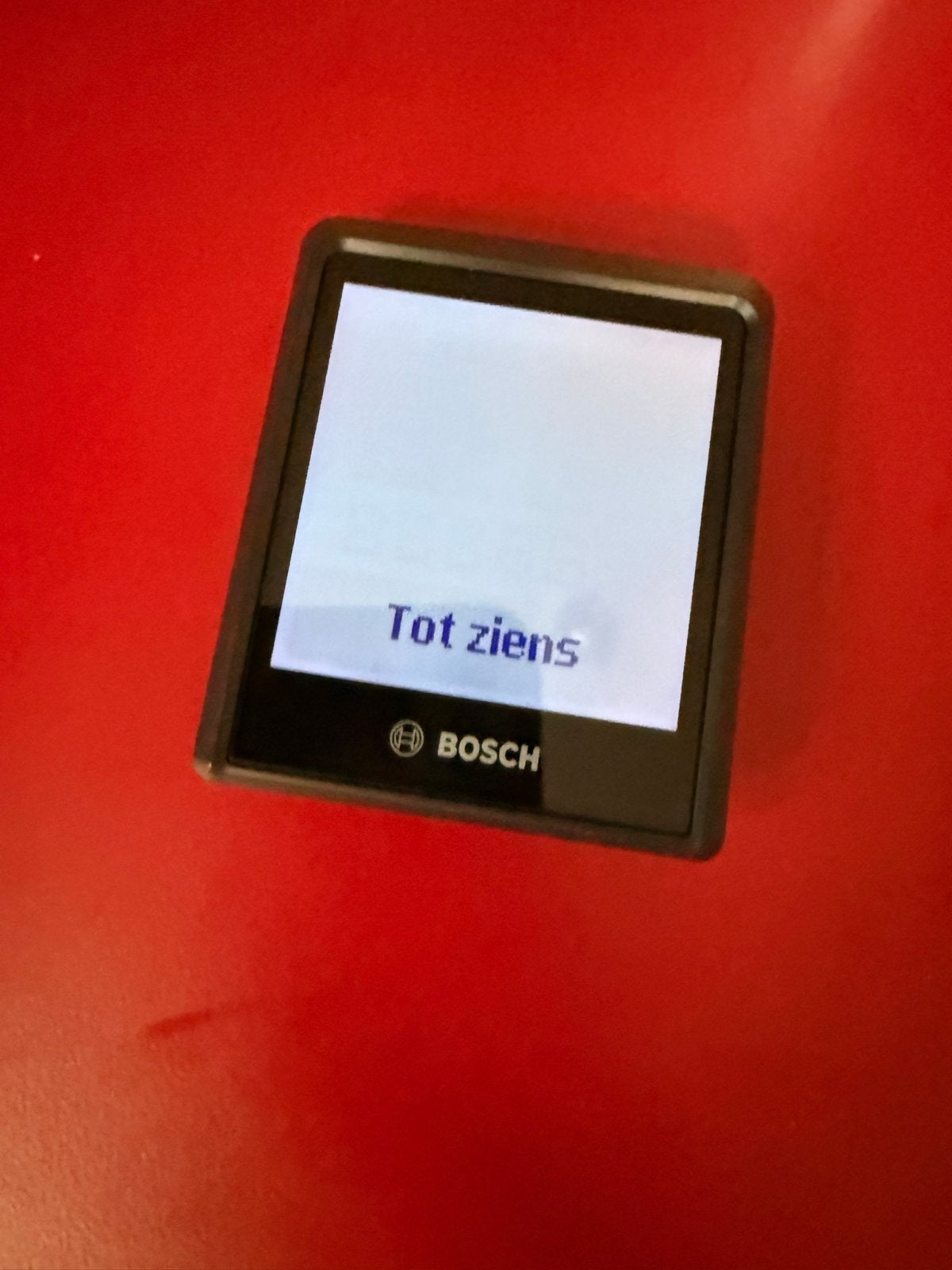 Bosch Intuvia 100 Fietscomputer E-bike Display incl hoesje, Ophalen of Verzenden, Zo goed als nieuw