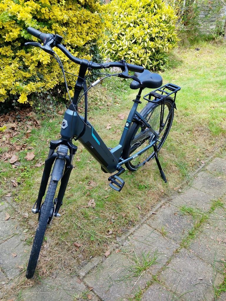 Amslod Hamilton F-mv E-bike - Zo goed als nieuw!, Fietsen en Brommers, Zo goed als nieuw, 59 cm of meer, 30 tot 50 km per accu