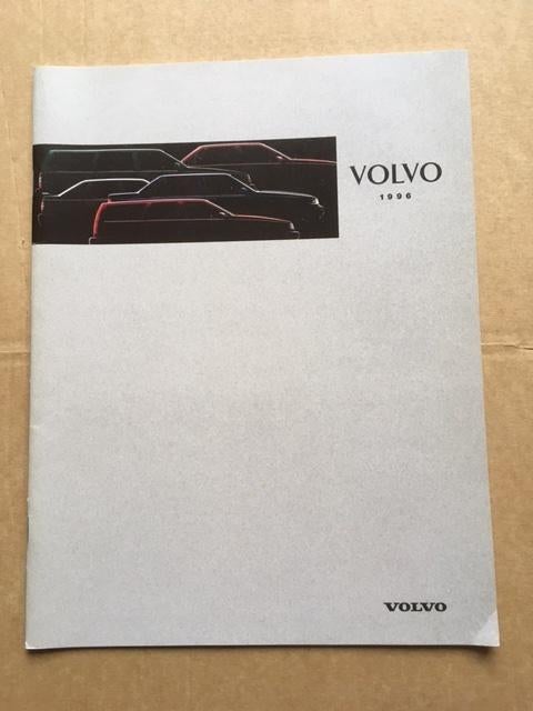 Autofolder/Brochure  Volvo  Modellenoverzicht    1996  Duits, Ophalen of Verzenden, Zo goed als nieuw, Volvo